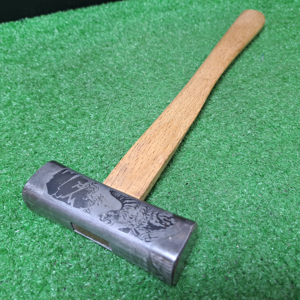 菱貫 龍虎彫 四角玄翁 120匁 鋼付 玄能【岩槻店】 – アクト