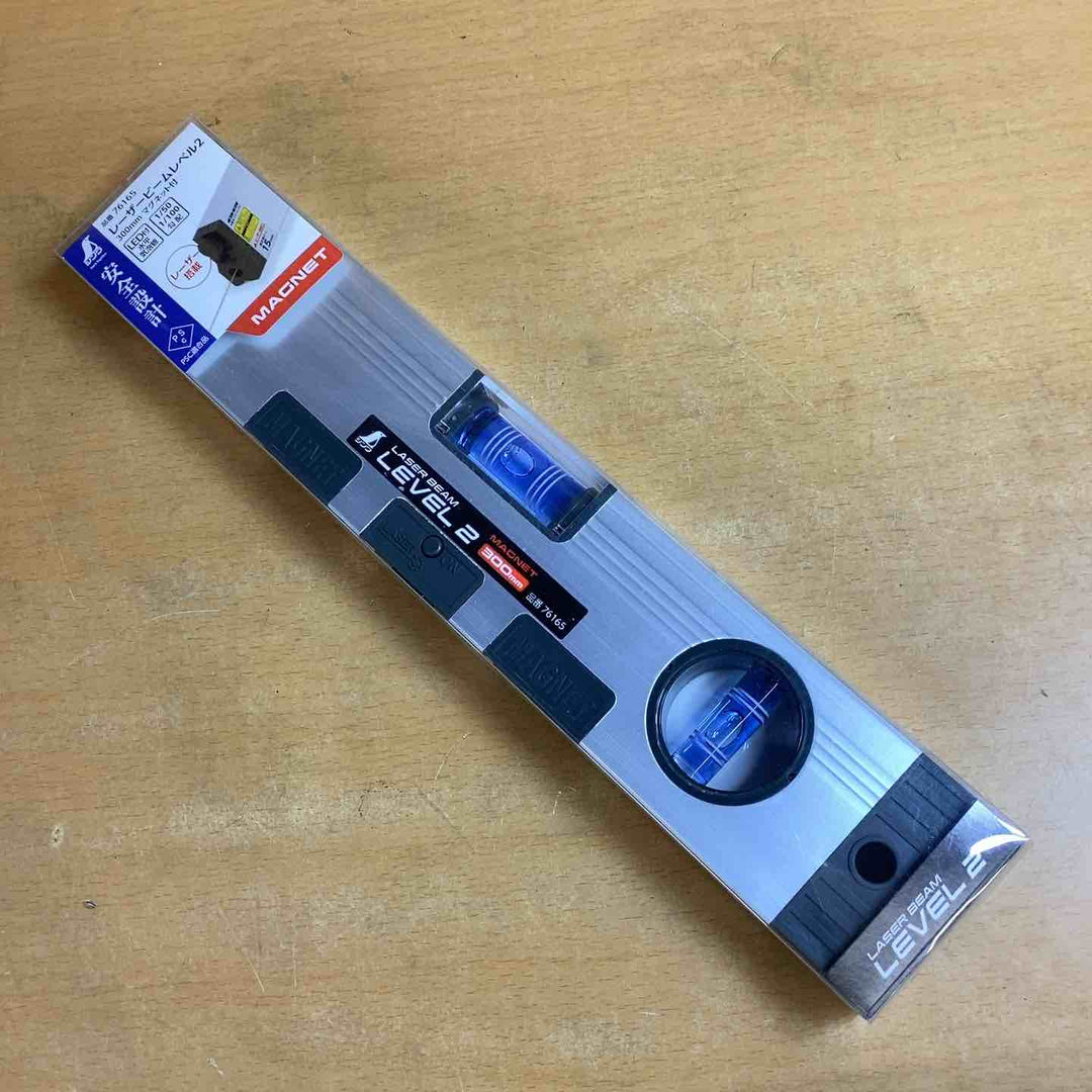 シンワ測定(Shinwa Sokutei) レーザービームレベル 2 300mm マグネット付 76165【越谷店】