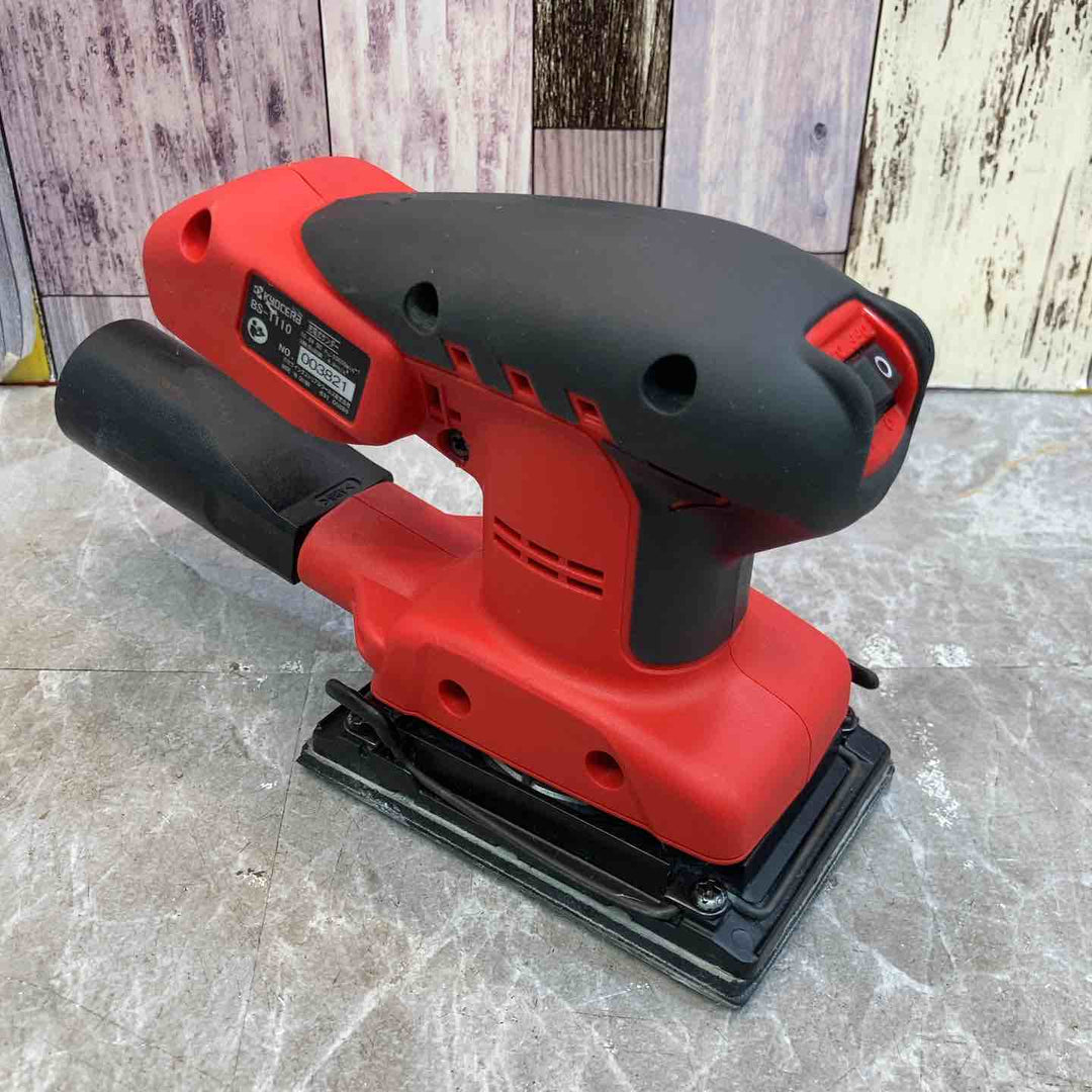 ◇京セラ(Kyocera) 充電式サンダー BS-1110L2 602100A ブラック/レッド【八潮店】
