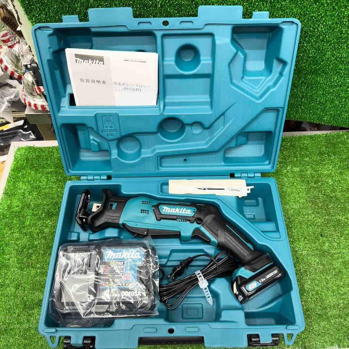 【中古】 マキタ makita 10.8V コードレスレシプロソー JR104DSH 充電器 バッテリ セット 【桶川店】