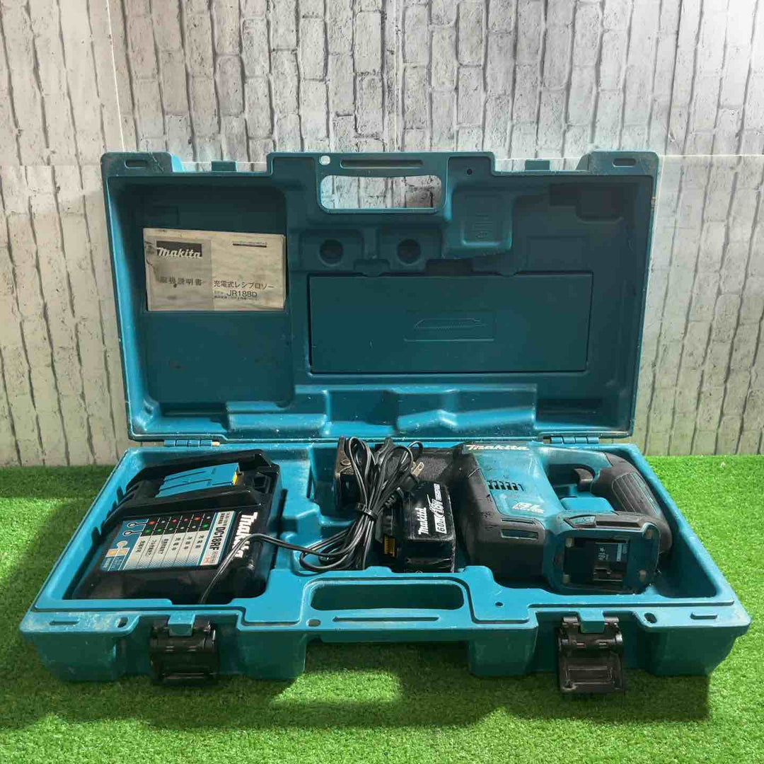 ★マキタ(makita) コードレスレシプロソー JR188DRGX 動作確認済【川口店】