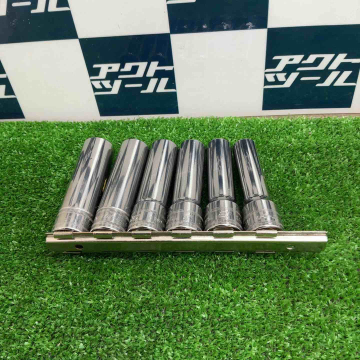 スナップオン(Snap-on)  1/2ディープソケット TSM12A 13A 14A 15A 16 17 6本セット【草加店】