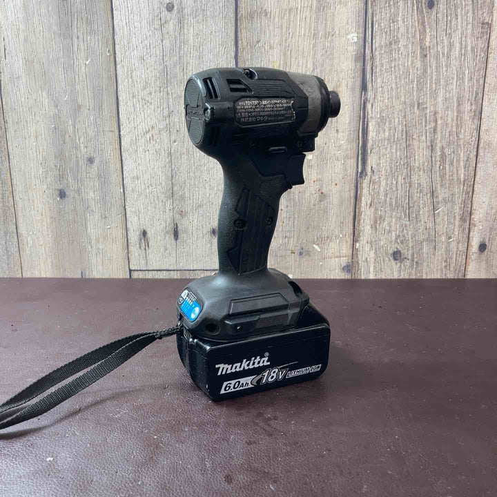 【中古品】マキタ(makita) コードレスインパクトドライバー TD173DZB バッテリー1個付属【東大和店】