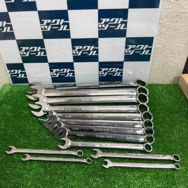 スナップオン(Snap-on) コンビネーションレンチセット OEX10B・11・12・14・16・18・20・22・24・26・28・30・32【草加店】