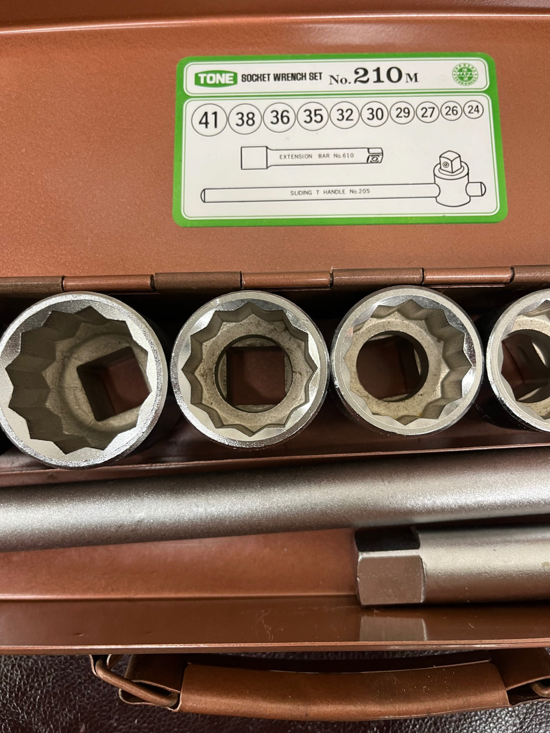【中古美品】TONE トネ ソケットレンチセット No210M【東大和店】
