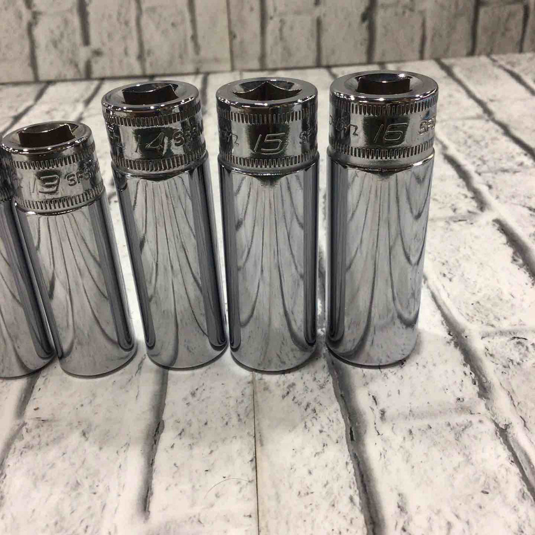 【スナップオン/Snap-on】 ディープソケット SFSM8～16mm 8点セット【越谷店】