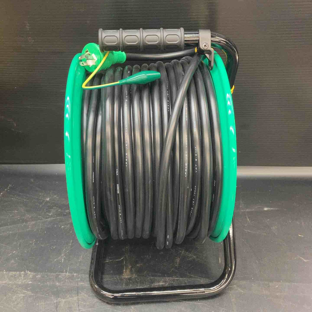 ◇日動 防雨・防塵型ドラム 100V 一般型 FW-E53 アース付き コードリール 50ｍ【川越店】