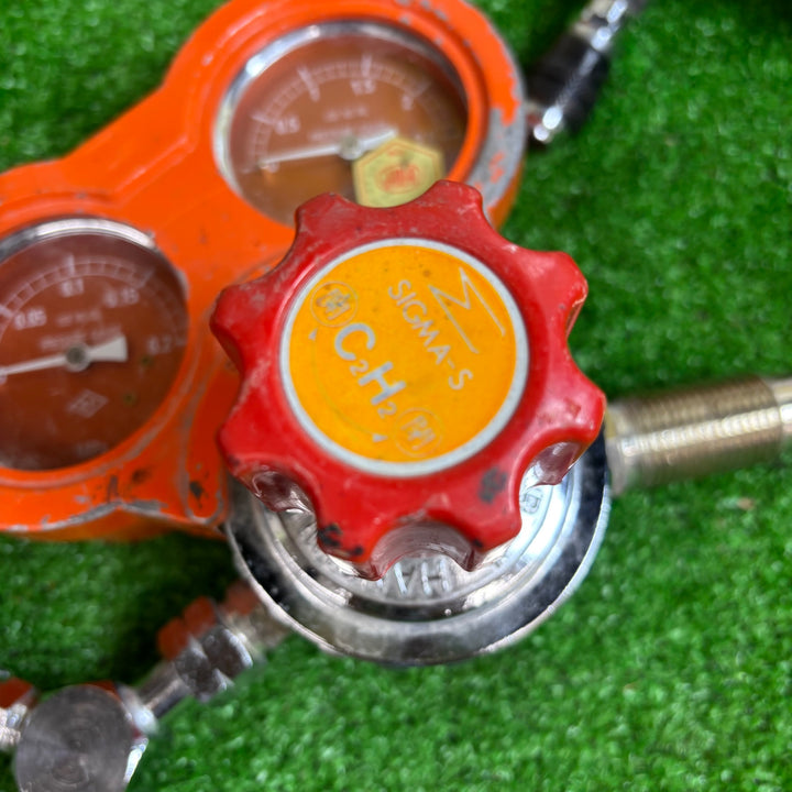 HANSHIN 圧力調整器 酸素/アセチレン用 SIGMA-S【越谷店】