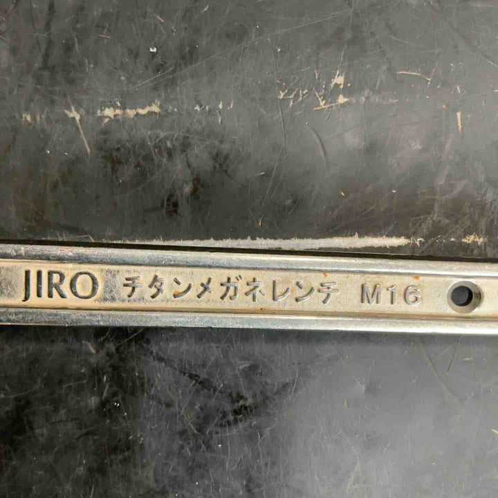 JIRO チタンメガネレンチ M16 H27【草加店】