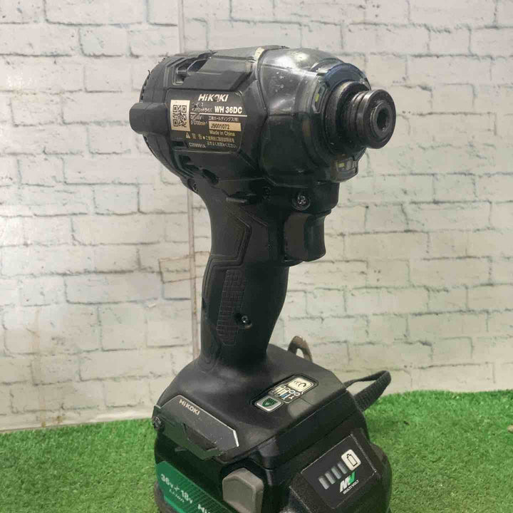 ★ハイコーキ(HIKOKI ※旧:日立工機) コードレスインパクトドライバー WH36DC(2XPSZ)(B)【町田店】