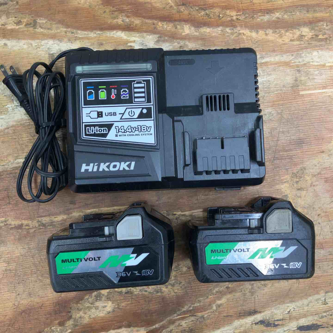 【中古品】★ハイコーキ(HIKOKI ※旧:日立工機) コードレスインパクトドライバー WH18DC(2XP) フルセット【柏店】