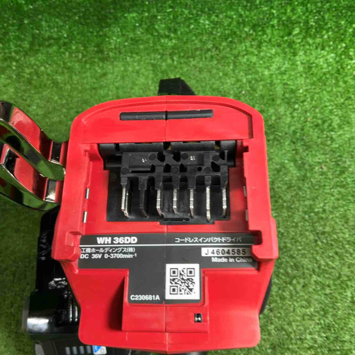 【未使用品】 ハイコーキ(HIKOKI ※旧:日立工機) コードレスインパクトドライバ スコーピオンレッド WH36DD(2XHRSZ) 【藤沢店】
