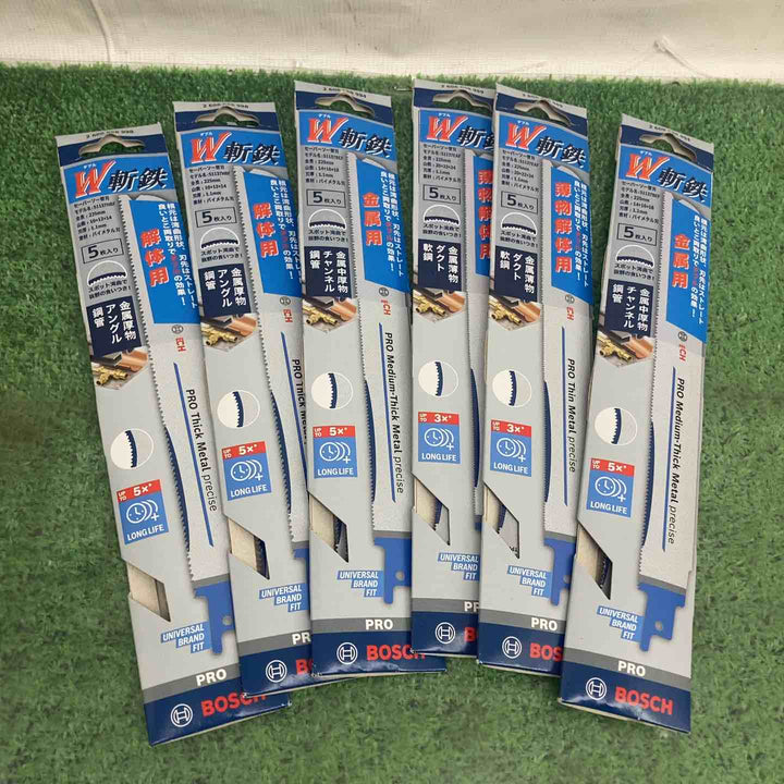 ボッシュ　セーバーソーブレード　バイメタル　Ｓ１１３７ＢＥＦ（５枚パック）　6個セット【町田店】