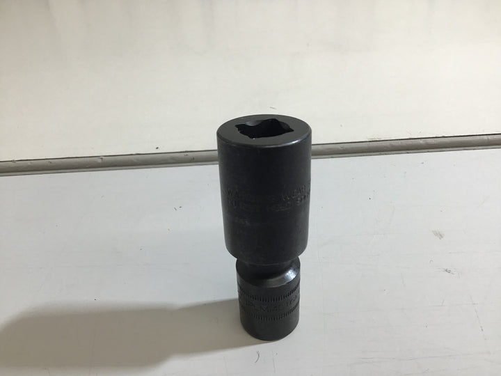 【中古品】スナップオン 14mm インパクト用ソケット 差込み角:1/2インチ スイブル ショート 6ポイント IPLM14C【戸田店】