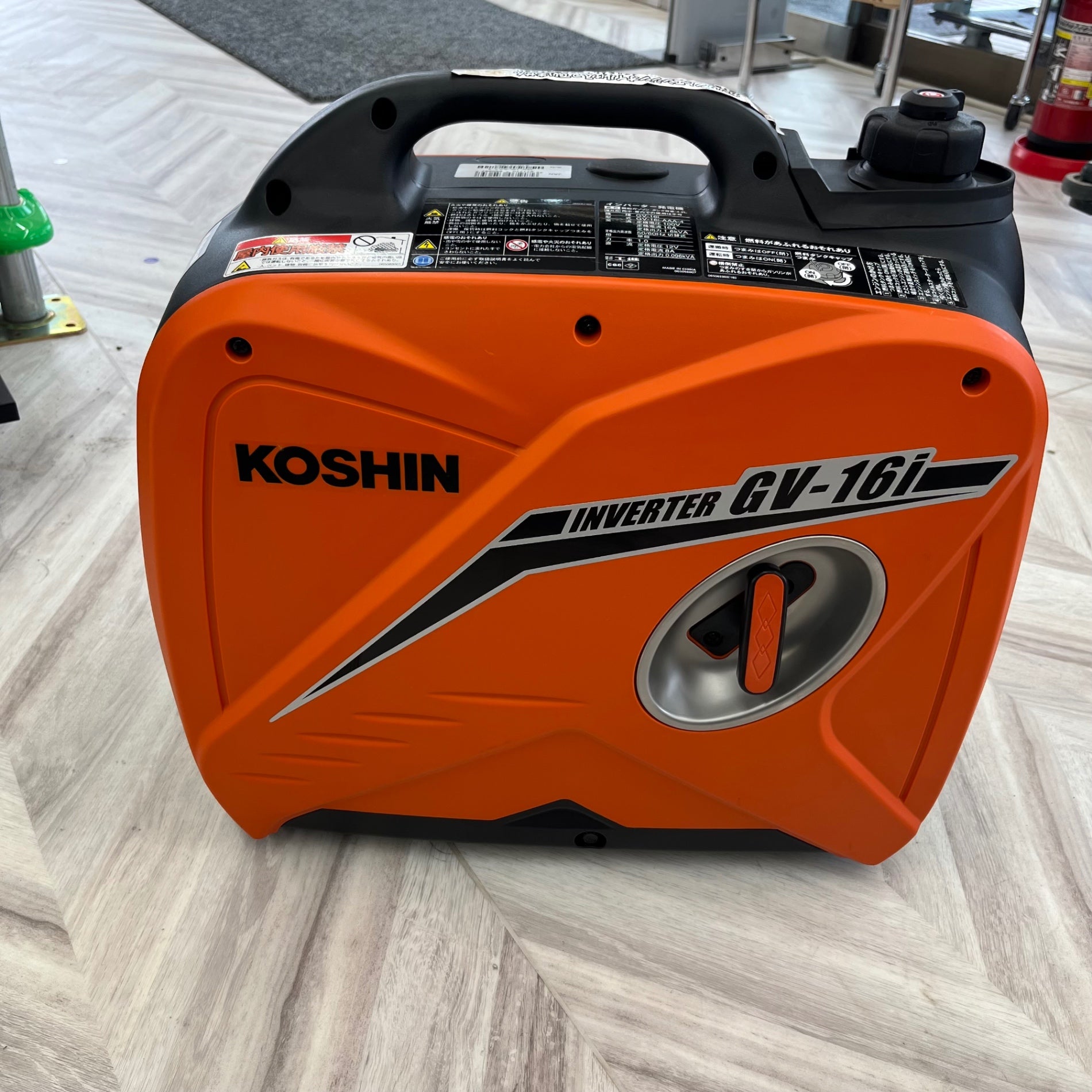 ☆工進(KOSHIN) インバーター発電機 GV-16i 箱無し【越谷店】 – アクト 