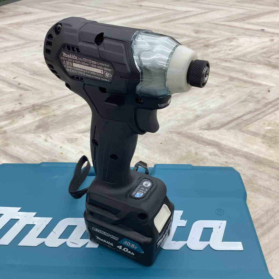 ★マキタ(makita) コードレスインパクトドライバー TD111DSMXB【越谷店】