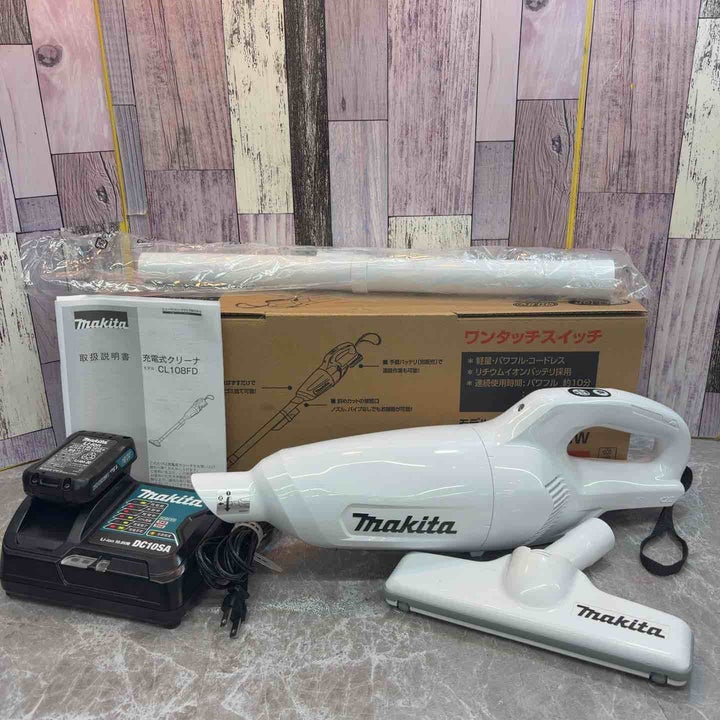 ◇マキタ(makita) コードレスクリーナー CL108FDSHW【八潮店】