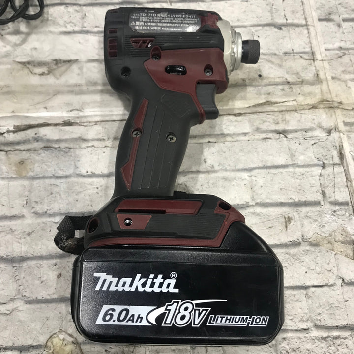 ★マキタ(makita) コードレスインパクトドライバー TD171DGXAR【川口店】