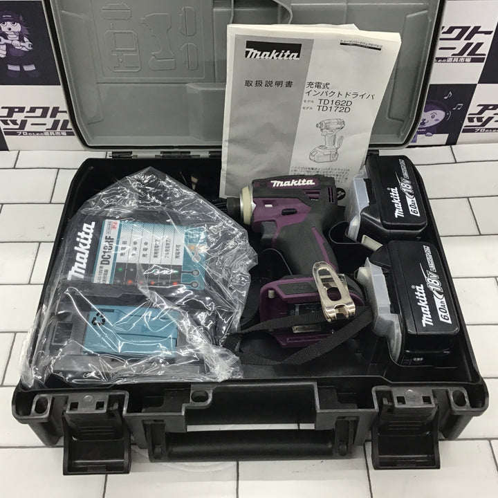 ★マキタ(makita) コードレスインパクトドライバー TD172DGXAP【所沢店】