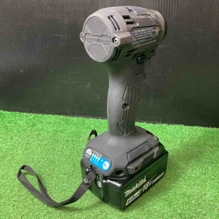 【美品】★マキタ(makita) コードレスインパクトドライバー TD173DRGXB バッテリー充電回数3回♪【岩槻店】