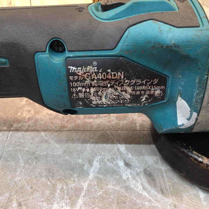 ☆マキタ(makita) 100mmコードレスディスクグラインダ GA404DZN (GA404DN)【八潮店】