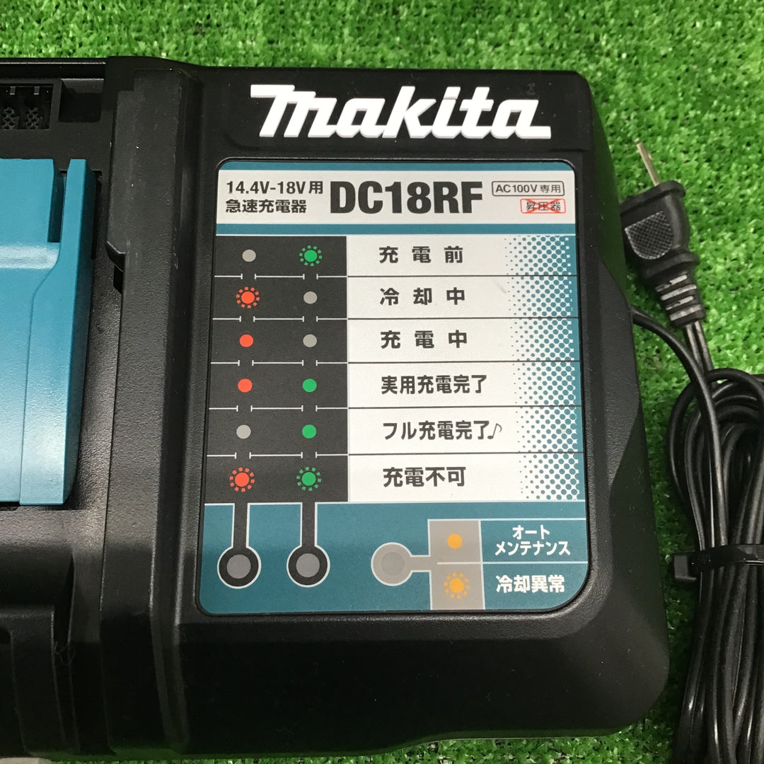 【現状品】 マキタ/makita 急速充電器 DC18RF 【鴻巣店】