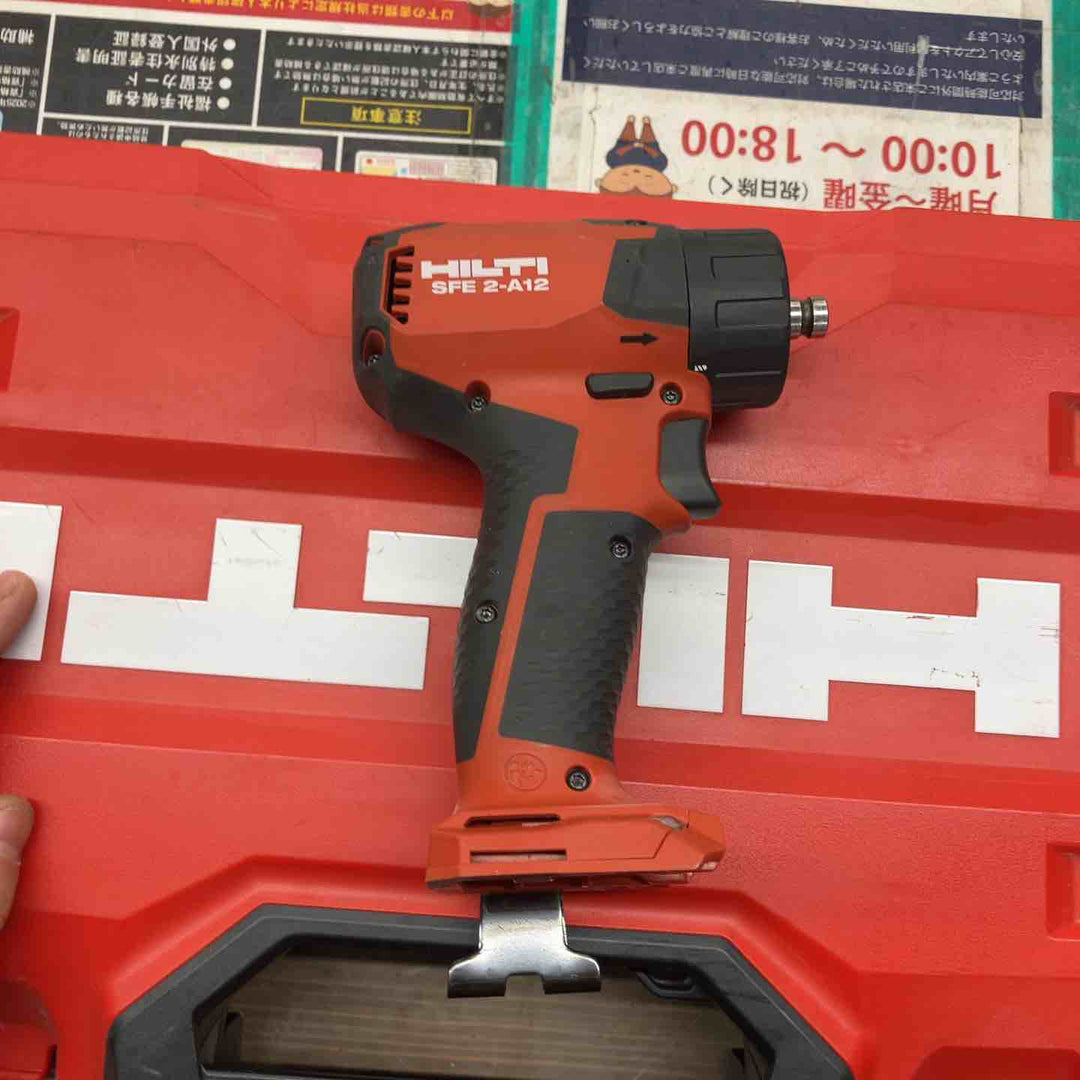 HILTI ヒルティ マルチヘッドドリルドライバー SFE 2-A12 10.8V 充電器無し【戸田店】