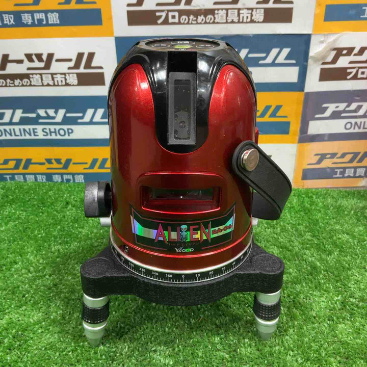 ◇山真製鋸(YAMASHIN) レッドエイリアン レーザー墨出し機 RA-06【草加店】