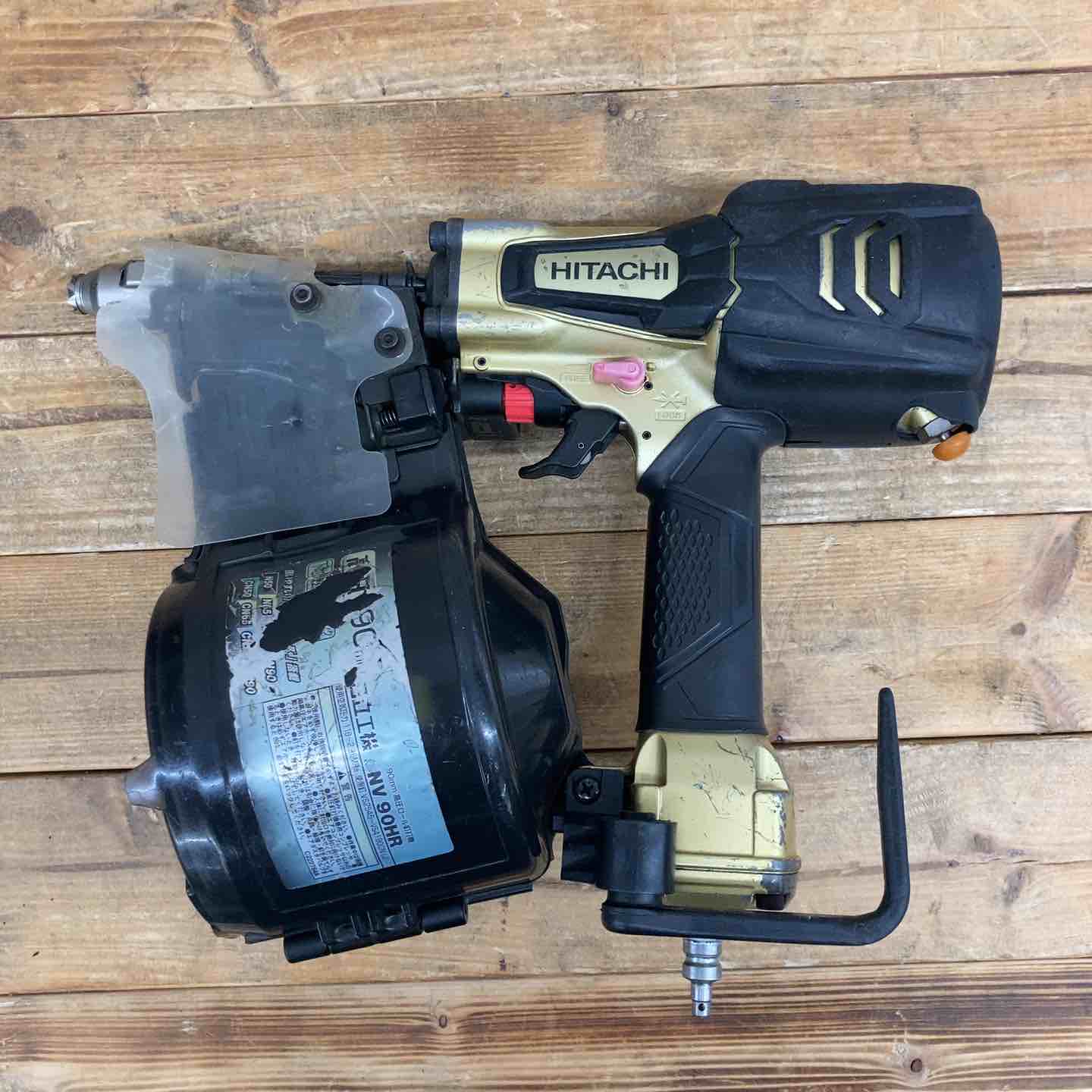 HiKOKI NV90HR2 高圧釘打機【野田愛宕店】【店頭取引限定】【中古】IT1NBJ1JTI82 HiKOKI NV90HR2 高圧釘打機【野田愛宕店】【店頭取引限定】【中古
