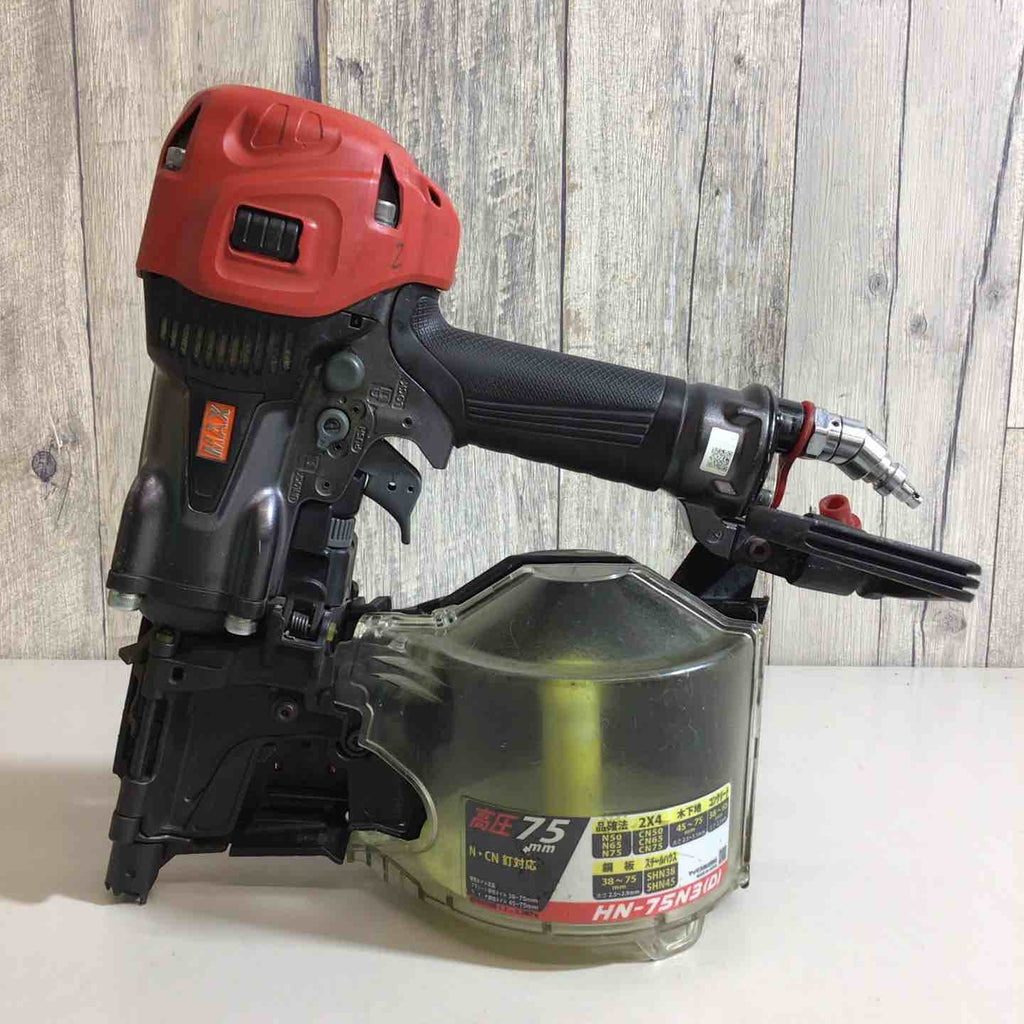 ☆マックス(MAX) 高圧エア釘打ち機 HN-75N3(D)-G【戸田店】 – アクト ☆マックス(MAX) 高圧エア釘打ち機 HN-75N3(D)-G【戸田店】 – アクト