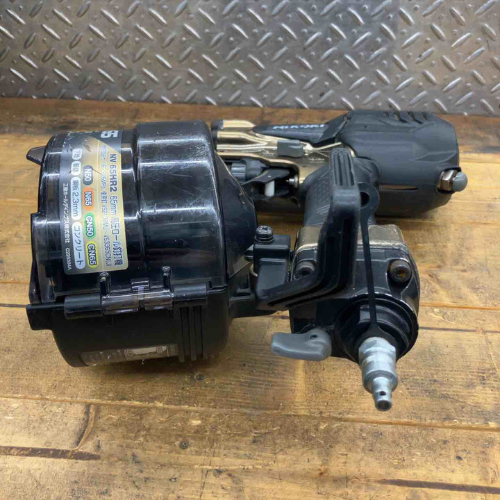 ★ハイコーキ(HIKOKI ※旧:日立工機) 高圧エア釘打ち機 NV65HR2(S)【所沢店】