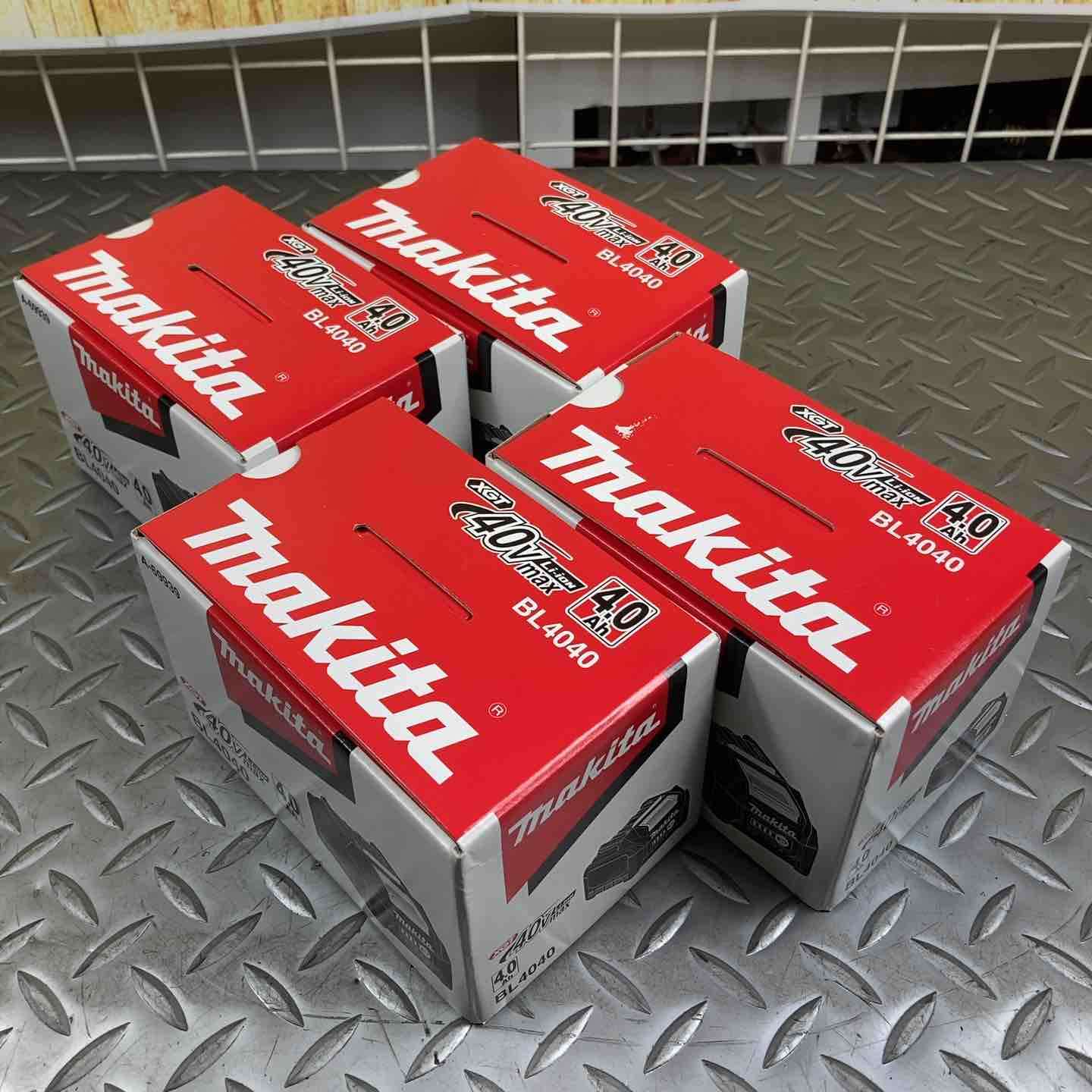 4個セット！マキタ(makita) リチウムイオンバッテリー 40Vmax/4.0Ah BL4040【川崎店】 マキタ(makita) リチウムイオンバッテリー 40Vmax/4.0Ah BL4040【川崎