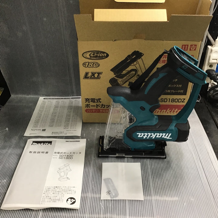 【未使用】　マキタ(makita) コードレスボードカッタ SD180DZ【草加店】