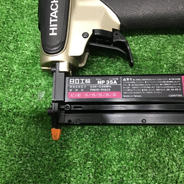 ★ハイコーキ(HIKOKI ※旧:日立工機) 常圧ピンネイラ NP35A【草加店】