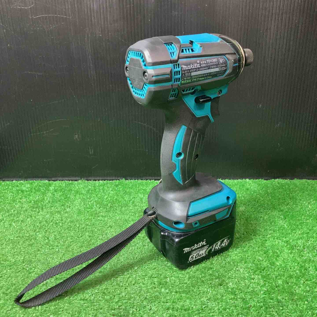 ★マキタ(makita) コードレスインパクトドライバー TD138DRFX【岩槻店】