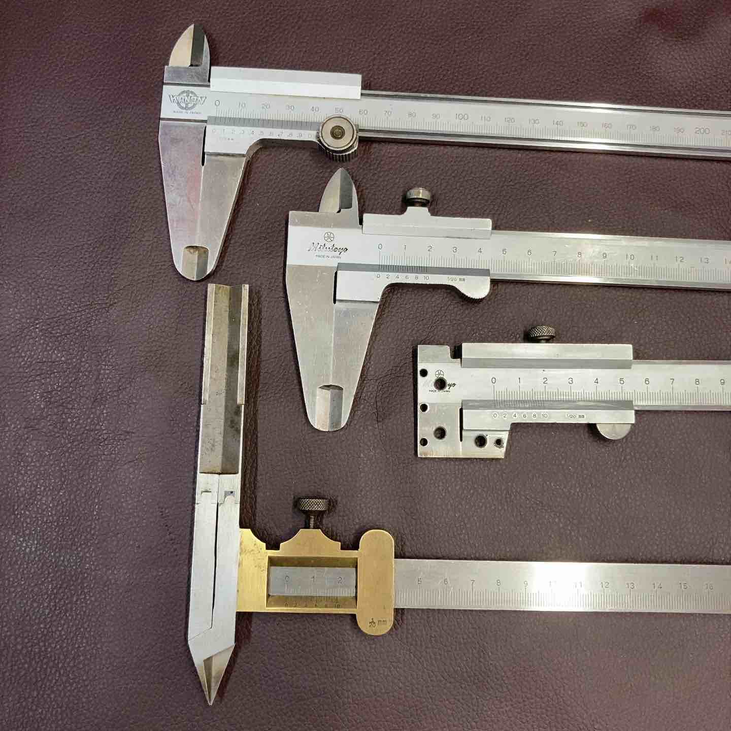 Mitutoyo ミツトヨ ノギス 60cm & 30cm ステンレス製 1級 精密測定工具