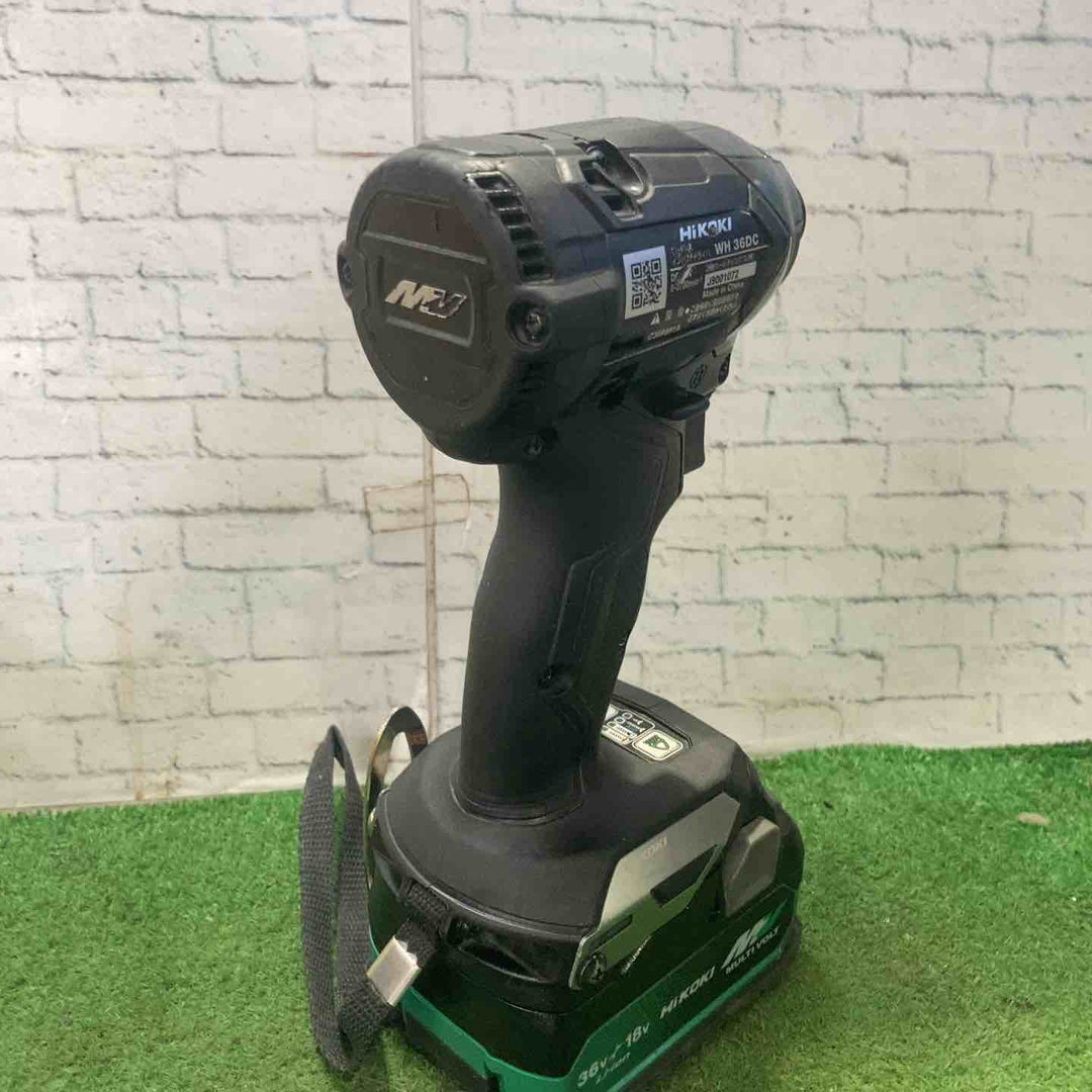 ★ハイコーキ(HIKOKI ※旧:日立工機) コードレスインパクトドライバー WH36DC(2XPSZ)(B)【町田店】