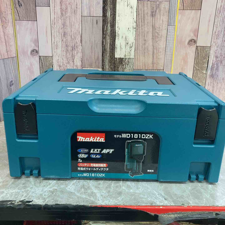 【未使用品】★マキタ makita 18V/14.4V コードレスウォールディテクタ コンクリート探知機 WD181DZK 本体のみ【八潮店】