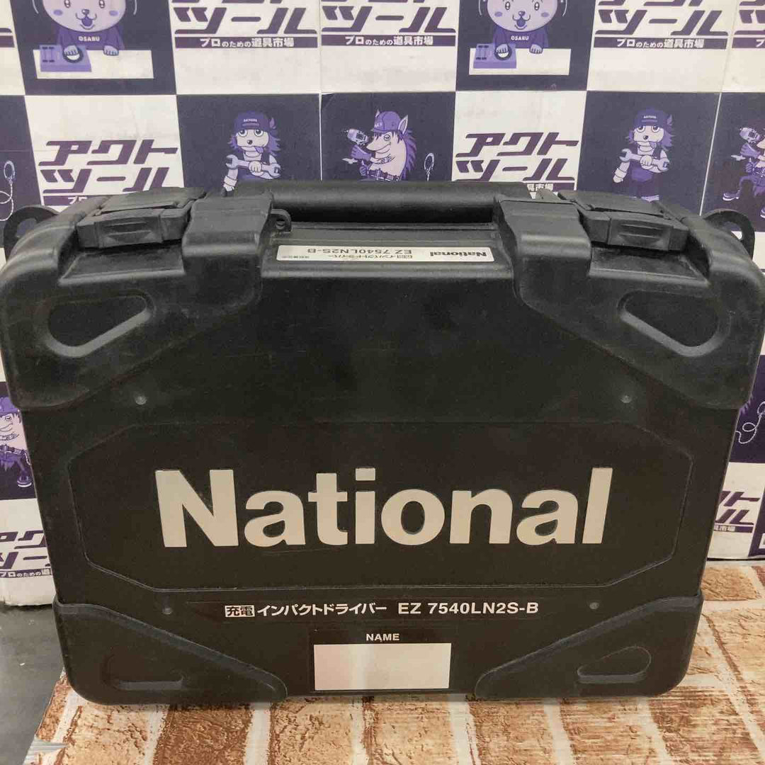 【中古品】パナソニック(Panasonic) コードレスインパクトドライバ EZ7540LN2S-B【所沢店】