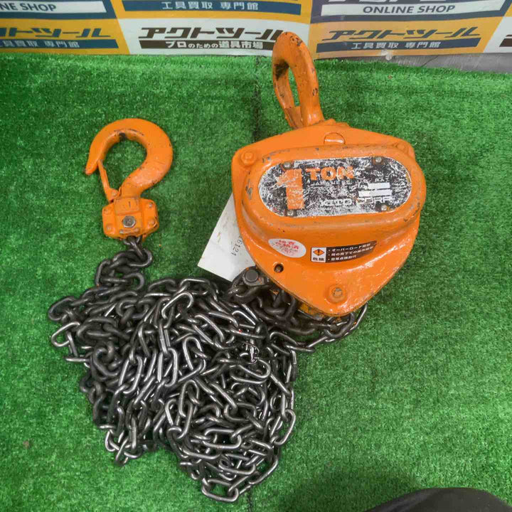 ◇キトー(KITO) チェーンブロック M3形 1t CB010【草加店】