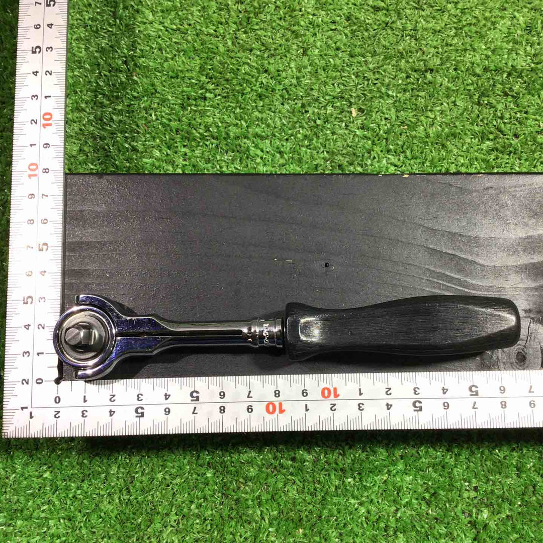 スナップオン(Snap-on) 1/4スイベルラチェットハンドル TM737 旧グリップ 【川口店】