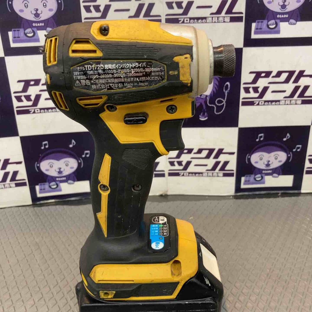 ★マキタ(makita) コードレスインパクトドライバー TD172DGXFY【所沢店】