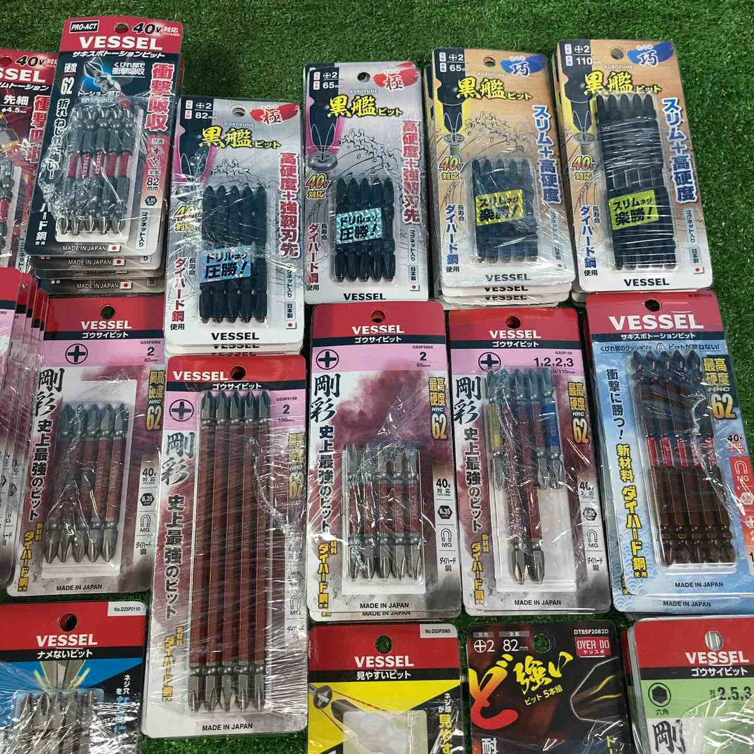 【未使用品(未開封)】インパクトビット 5本×100個 まとめ売り VESSEL ベッセル【岩槻店】