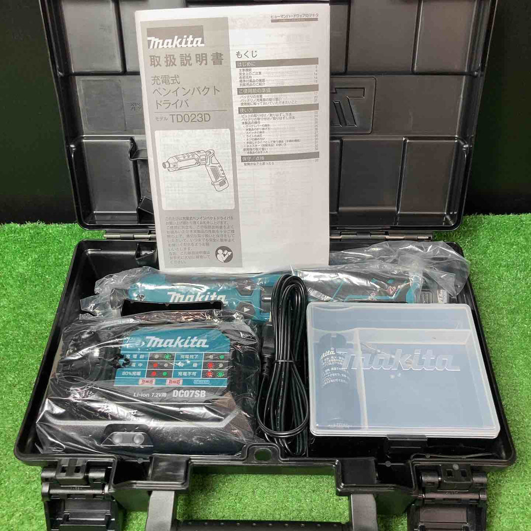 ★マキタ(makita) 7.2V コードレスペンインパクトドライバ TD023DSHX【岩槻店】