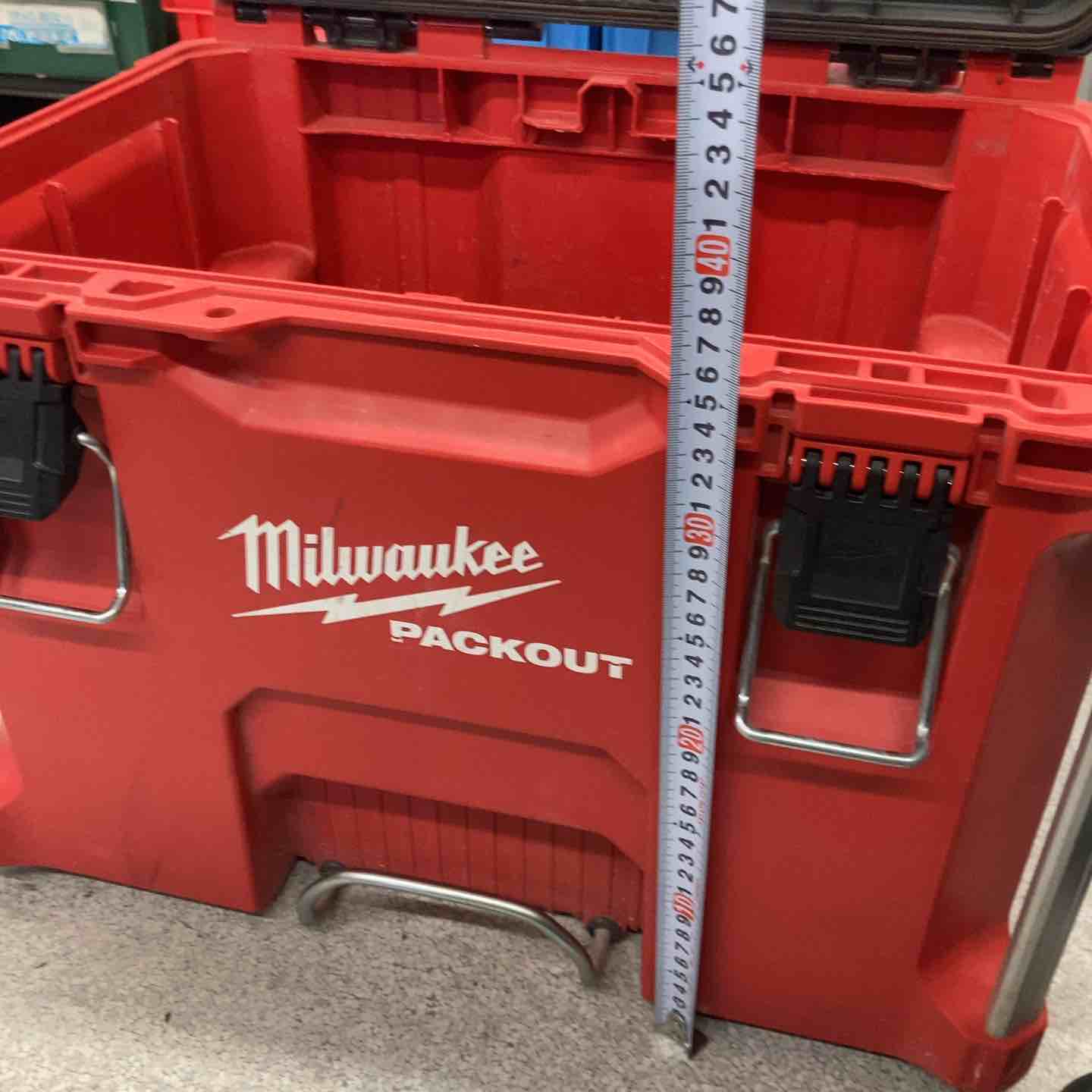 店頭受取り限定】Milwaukee ミルウォーキー PACKOUT キャリー式 店頭受取り限定】Milwaukee ミルウォーキー PACKOUT キャリー式