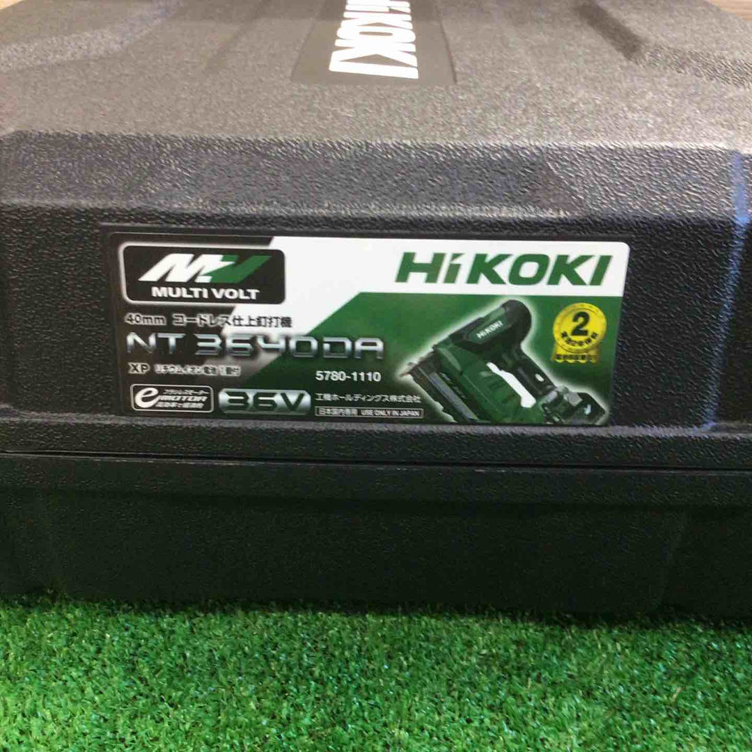 ★ハイコーキ(HIKOKI ※旧:日立工機) コードレスフィニッシュネイラ NT3640DA(XP)【町田店】