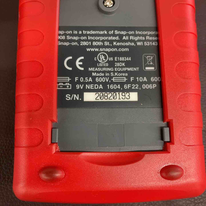 【未使用品(店頭展示品)】スナップオン(Snap-on) デジタルマルチメーター EEDM596D【東大和店】