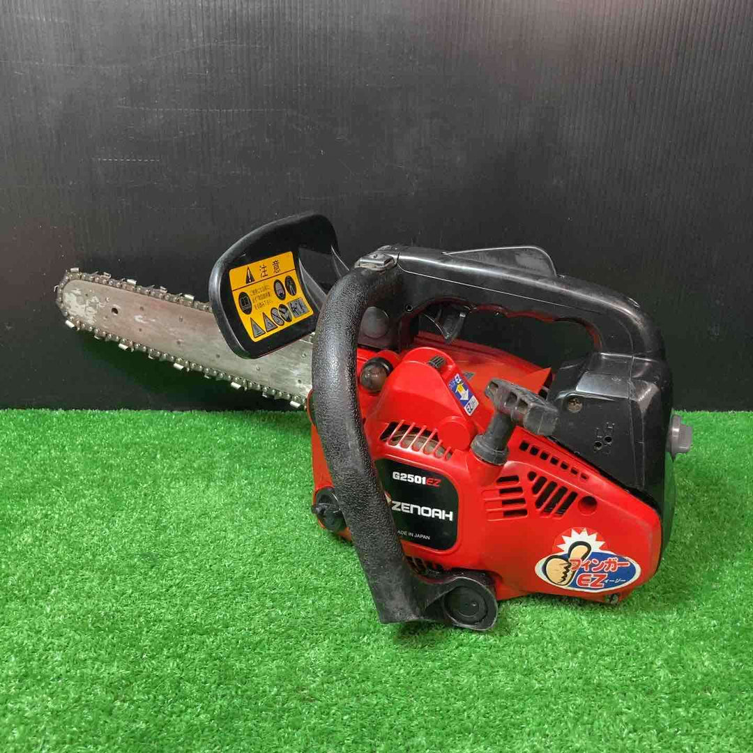 ◇ゼノア エンジンチェンソー スーパーこがる ガイドバー25cm10インチ G2501EZ フィンガーEZ【岩槻店】