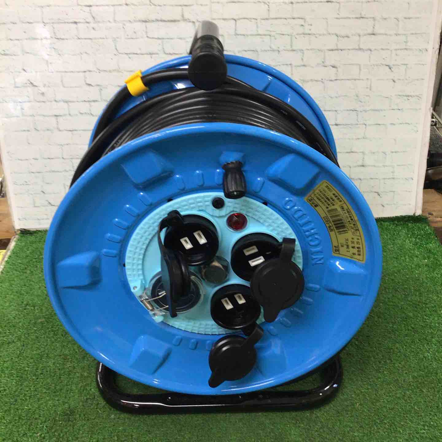 日動 電工ドラム 防雨ELB付 NPW-EB33 30m コードリール【町田店