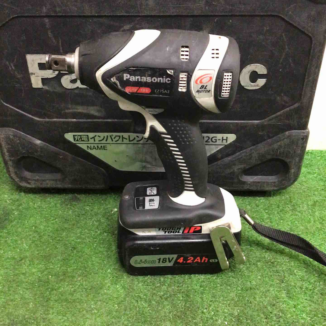 ☆パナソニック(Panasonic) コードレスインパクトレンチ EZ75A3LJ2G-H【町田店】